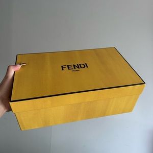 Empty fendi shoe box in good condition
